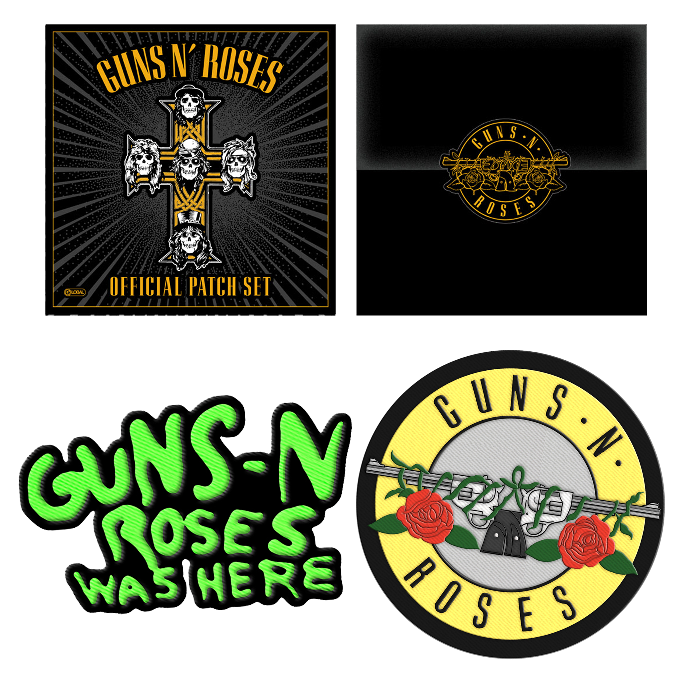 Tour Patch Set – Guns N' Roses Tour Truck